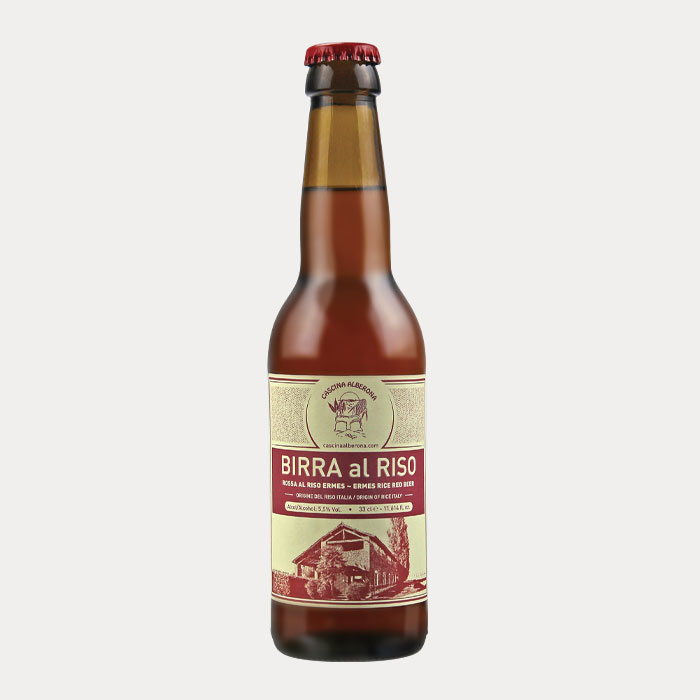 Birra al riso Rosso