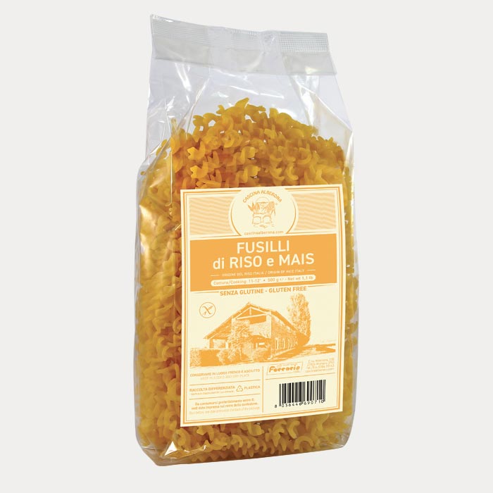 Fusilli di Riso e Mais