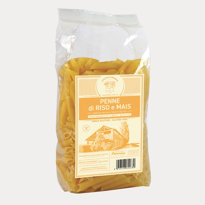 Penne di Riso e Mais