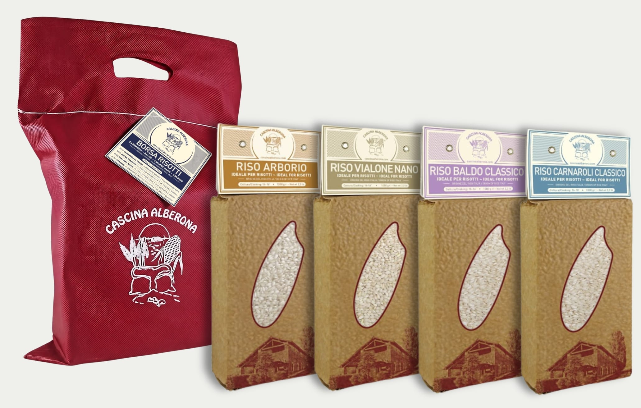 Borsa 4 Risotti Degustazione Risi